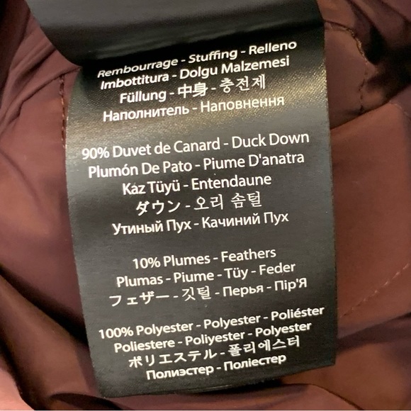 MXsold Mackage Adali Hooded Waterproof Down Jacket in Wine - Picture 16 of 16